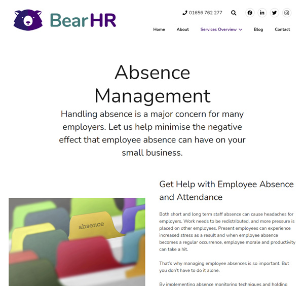 Bear HR web articles